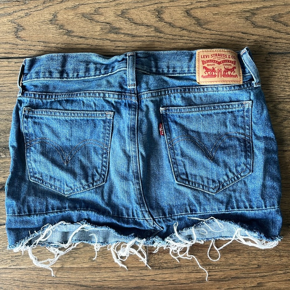 Levi’s Mini Jean Skirt